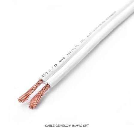 CABLE GEMELO NUMERO18